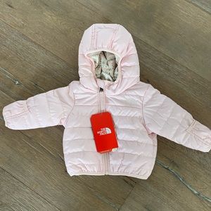 NWT Baby Pink North Face Jacket (3-6 Mo)
